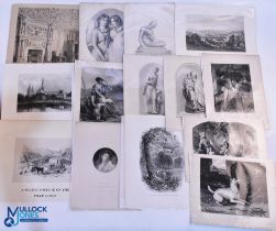 Quantity of Engravings & Prints 18th & 19th century - 2x Boxes