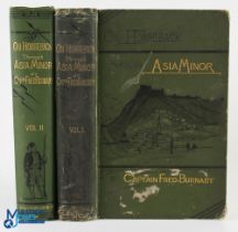 Turkey on Horseback Through Asia Minor by Captain Fred Burnaby 1877- Volume I, 3rd edition; xxxiii