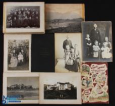 1909-1910 China Missionary School Photograph of staff and buildings - 20 pages of photographs to