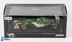 Johnny Herbert 2000 Jaguar R1 1:18 Diecast Model Hot Wheels Racing Mattel 26742 - boxed