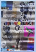 Art - Autograph - Peter Blake original poster for Blake's exhibition 'About Collage' at the Tate