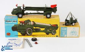 Corgi Major Toys 1113 Corporal Guided Missile on Erector Vehicle - in original box -light used