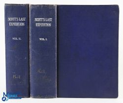 Scott's Last Expedition 1913- First edition, two volumes: The First "Being The Journals Of Captain R