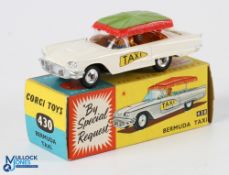 Corgi 430 Bermuda Taxi (Ford Thunderbird). Very light used condition - 3 small marks to paint work