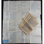 1930-1943 China Inland Mission Hospital Ambulance Reports, Notes and Instructions,