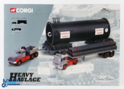 Corgi Heavy Haulage Diecast Commercial Toy Sunter Brothers Guy Invincible Long Platform Trailer,
