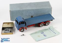 Clockwork Shackleton Foden FG.6 Flatbed Lorry, in its original box with instructions, key, but