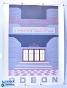 Perry King Silkscreen Poster Odeon - A Streetcar Called Desire - 61cm x 80cm, ex cinema stock kept