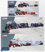 Corgi Classics Heavy Haulage Commercial Diecast Toys (4) incl' Hills of Botley Scammell