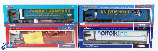 Corgi 1/50 Scale Lorries (4) - CC13803 Mercedes Benz actros curtainside - Robert Summers Transport