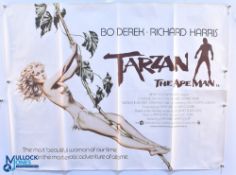Original Movie/Film Poster - 1981 Tarzan the Ape Man 40x30" approx. folds, kept rolled, ex Cinema