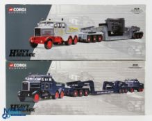 Corgi Classics Heavy Haulage Diecast Commercial Toys (2) to incl Pickfords 2 Scammell Constructors