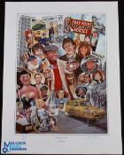 Only Fools and Horses 'Hookie Street' Limited Edition Print by Keith Turley, signed and numbered