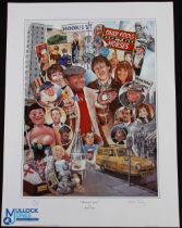 Only Fools and Horses 'Hookie Street' Limited Edition Print by Keith Turley, signed and numbered