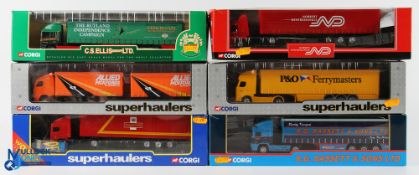 Corgi Commercial Lorry Diecasts (6) - inc 59559, 59545, 59570, 59537, 59548 and 59539, all boxed (