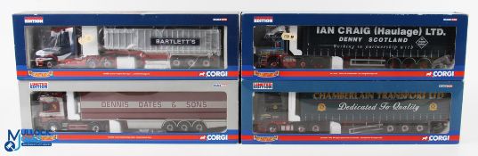 Corgi 1/50 Scale Lorries (4) - CC12813 Scania T topline bulk tipper - J J Bartlett Haulage Ltd,