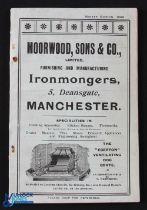 Moorwood Sons, 5 Deansgate, Manchester 1899- An extensive 112 page catalogue illustrating hundreds