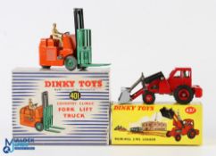 Dinky Toys Commercial Vehicles to include a Dinky 401 Coventry Climax forklift truck-in original box