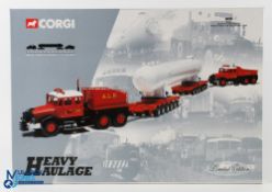 Corgi Heavy Haulage Boxed Set - 31013 A.L.E. Scammell Contractor x2 Nicolas trailers and 'Slug