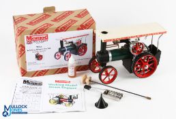 Mamod Live Steam Traction Engine TE1, unused mint 1919mmodel with all original box and inserts, oil,