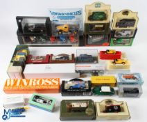Diecast Cr Collection a mixed lot with noted items of a good Solido Citroen C4 boxed set, Ertl