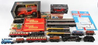 Tri-ang Hornby OO Gauge Train Set, Locomotives, Track Controller, accessories, to include BR