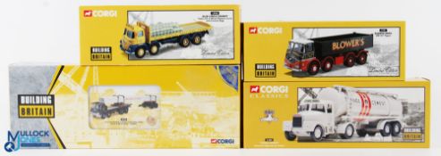 Corgi Building Britain Diecast Commercial Toys (4) features Tarmac Guy Invincible lorry and beam