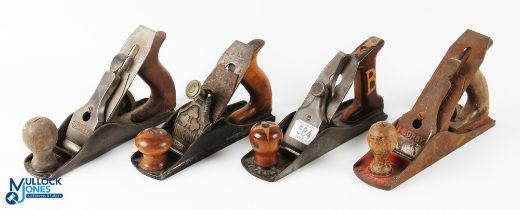 Woodworking Block Plane Collection, to include a Sorby No.4 style plane in well used condition, a