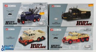 4x Boxed Corgi Heavy Haulage Diecasts - 17905 The Pointer Group Scammell Contractor, 17502 Pickfords