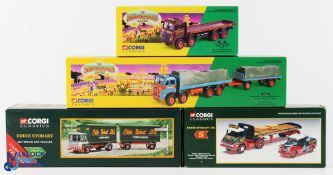 Corgi Classics Diecast Commercial Toys (4) features The Showman's Range Billy Crow & Sons Atkinson