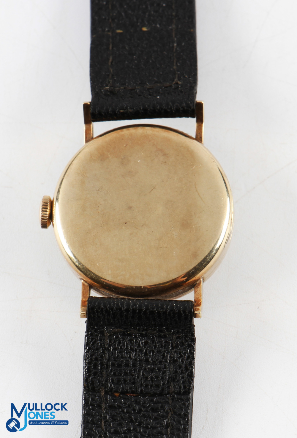 Omega Gents 9ct Gold Cased Wrist Watch with silvered dial, Roman numeral hourly markers, minute - Image 4 of 4