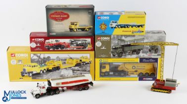 Corgi Diecast Toy Selection (6) incl' British Army Bedford MK 69902, Building Britain Wimpey