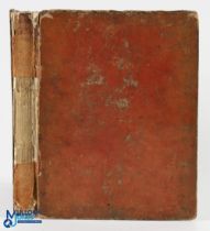 1840-1867 Handwritten Recipe Cookery Book, leather bound notbook,64 pages of recipes and