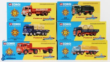 Corgi Classics Famous Hauliers Around Britain Diecast Commercial Toys (6) incl' DM Smith of Wishaw