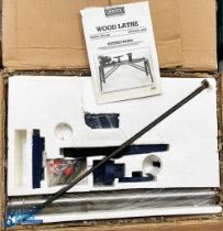 Draper Wood Lathe - Model WTL12A, wood turning tool, in original box looking unused with