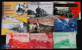 Railway Publications of 1946-49 Period (9) - group of different Publications with titles of "