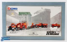 Corgi Heavy Haulage Boxed Set - 31009 WYNNS Diamond T Ballast (x2) 24 wheel girder trailer with