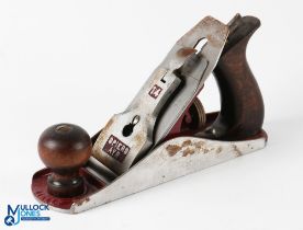 Vintage Spiers Ayr No: 14 Smoothing Plane - original Iron Handles - has a Stanley blade with it.
