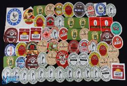 Beer Bottle Labels from Southern England. Mainly c1930s-1950s -mostly the oval labels of the period.