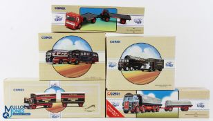 Corgi Classics Road Transport & Commercial Diecast Toys (5) incl' British Road Services AEC 97895,