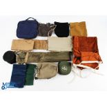 Collection of Rod Bags and Reel Bags, with noted makes of rod bags - E Eggington, Ogdens Smith, 3