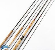 Daiwa Premier Match 13ft 3 piece carbon float rod with cork handle, and 2x Daiwa Carbo Whisker
