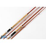 A E Rudge "The Dorchester" glass heavy pike/salmon spinning rod 10' 2pc 30" handle with alloy