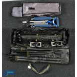 JBC X-Lite Fishing Pod, in original bag -plus a Preston innovations rod roller (2)