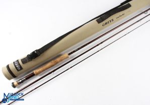 Greys Greyflex M2, 11' 3 piece carbon fly rod, line rate #7/8, lined butt and stripper rings,