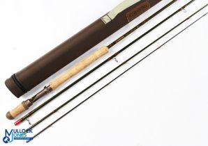 G Loomis Native Run GLX11' 4 piece carbon fly rod line #7, Coil butt and stripper rinds, loop