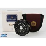 Hardy Bros "The Ultralite Disc" alloy trout fly reel, black spool, limited edition No 116, 2 screw