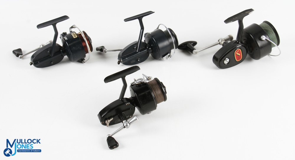 Another collection of Mitchell fixed spool reels, to include: Match High Speed automatic, bail VG, - Image 2 of 2