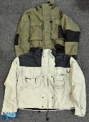 A Loop deep wading jacket, made by Tierra in Gortex fabric, size L, all zips, studs and pockets