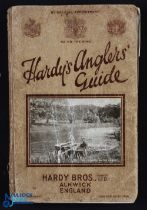 1928 Hardy's Angler's Guide catalogue - 50th edition - the original cloth wrappers coloured plates